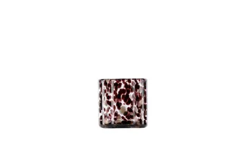 Glora Ljuslykta 8x8 cm - Svart - Products - Inredning - Ljus & dofter - Ljusstakar & ljuslyktor