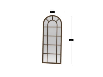 Varlo Golvspegel 80x180 cm - Brun - Products - Inredning - Spegel - Golvspegel