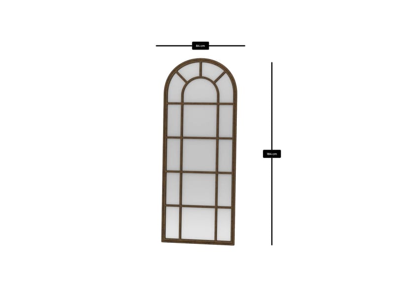 Varlo Golvspegel 80x180 cm - Brun - Products - Inredning - Spegel - Golvspegel