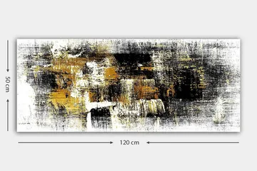 Canvastavla YTY Abstract & Fractals Flerfärgad - 120x50 cm - Products - Inredning - Tavlor & posters - Canvastavla