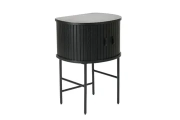 Angelique Sängbord 50 cm, Svart