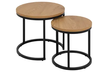 Belgrat Satsbord Rund - Natural - Products - Möbler - Bord & matgrupp - Avlastningsbord & sidobord - Satsbord