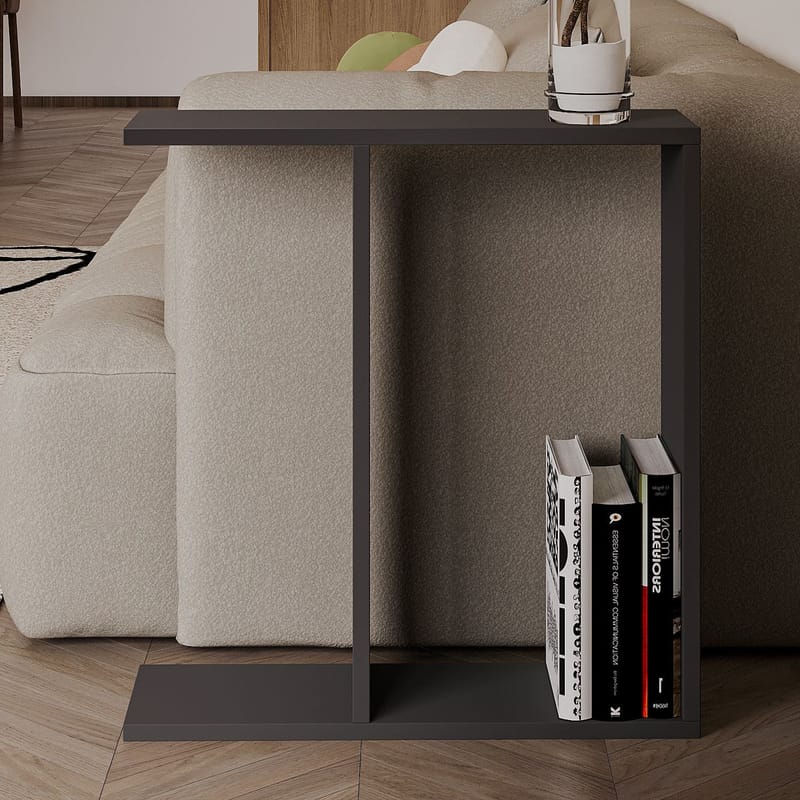 Bingdi Sidobord 60x60x60 cm - Antracit - Products - Möbler - Bord & matgrupp - Avlastningsbord & sidobord - Brickbord & småbord