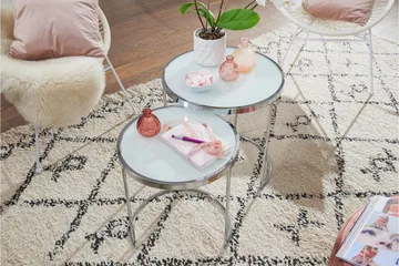 Krecker Satsbord 50 cm - Vit - Products - Möbler - Bord & matgrupp - Avlastningsbord & sidobord - Satsbord