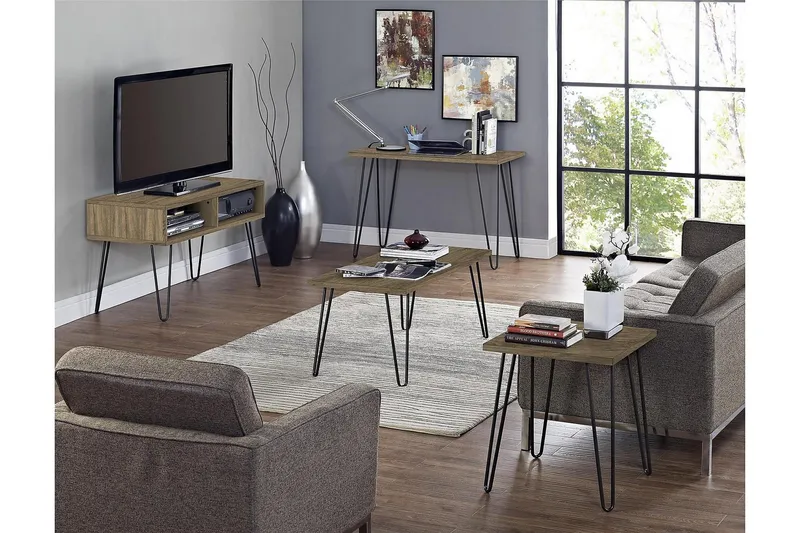 Owen Sidobord 50 cm Trä - Dorel Home - Products - Möbler - Bord & matgrupp - Avlastningsbord & sidobord - Brickbord & småbord