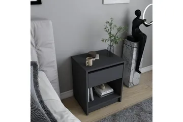 Rinorea Sängbord 44,6x52,8 cm - Antracit - Products - Möbler - Bord & matgrupp - Avlastningsbord & sidobord - Sängbord & nattduksbord