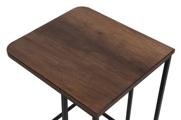 Nagako Satsbord Brun/Svart - Hanah Home - Products - Möbler - Bord & matgrupp - Avlastningsbord & sidobord - Satsbord