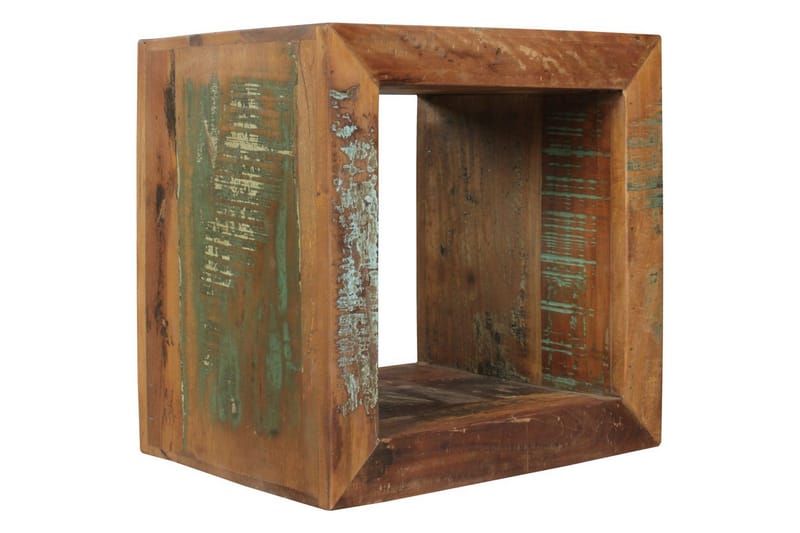 Sido bord Wohnling Massivt återvunnet trä Kolkutta kube Industriell