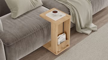Solven Sidobord 32x42x55 cm - Ek - Products - Möbler - Bord & matgrupp - Avlastningsbord & sidobord - Brickbord & småbord