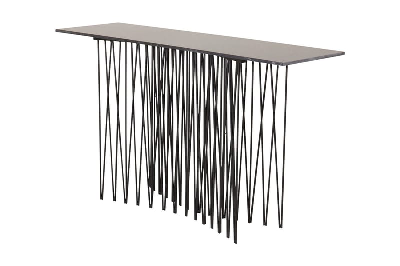 Stone Avlastningsbord 130 cm - Svart - Products - Möbler - Bord & matgrupp - Avlastningsbord & sidobord - Konsolbord & hallbord