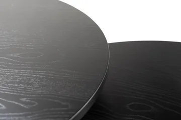 Thyra Satsbord Runt Soffbord - Svart - Products - Möbler - Bord & matgrupp - Avlastningsbord & sidobord - Satsbord