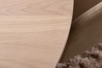 Bianca Matgrupp 110 cm Rund med 4 Berit stolar - Beige - Products - Möbler - Bord & matgrupp - Matgrupp