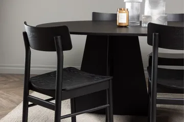 Bootcut Matgrupp + 6 stolar - Svart - Products - Möbler - Bord & matgrupp - Matgrupp