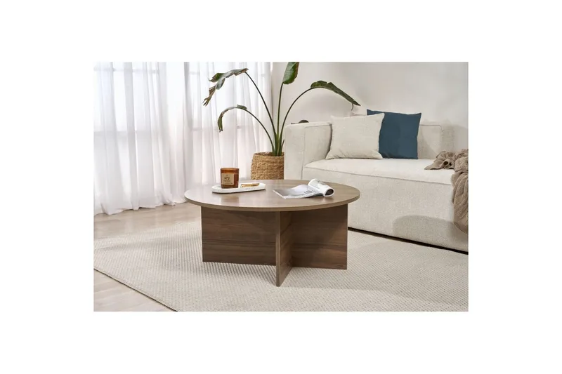 Boro Soffbord 90 cm - Brun - Products - Möbler - Bord & matgrupp - Soffbord