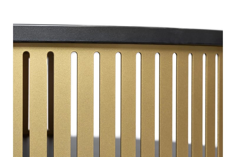 Galia Soffbord 75 cm - Guld/Vit - Products - Möbler - Bord & matgrupp - Soffbord