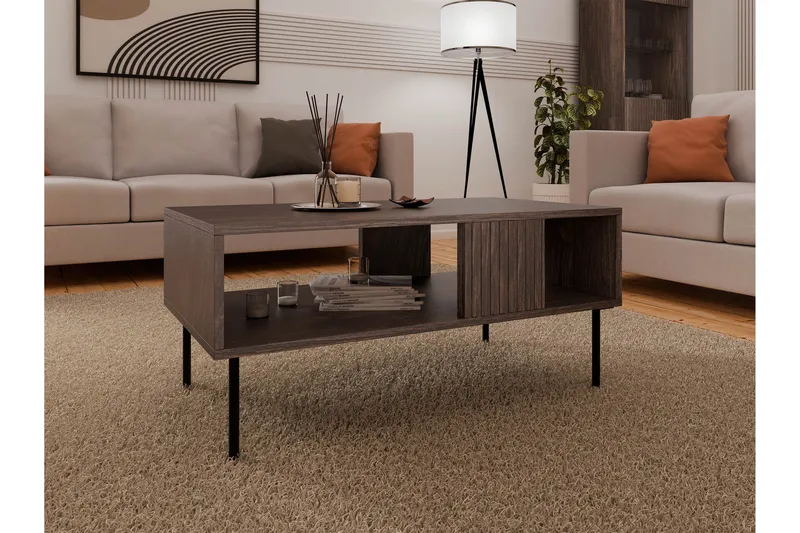 Hammarstrand Soffbord 100 cm - Valnöt - Products - Möbler - Bord & matgrupp - Soffbord