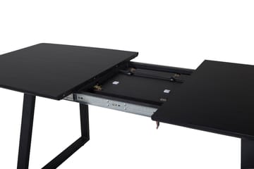 Inca Matbord 160 cm Förlängningsbart - Svart - Products - Möbler - Bord & matgrupp - Matbord & köksbord
