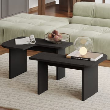Iris Soffbordsset 90x35x45 cm - Svart - Products - Möbler - Bord & matgrupp - Soffbord