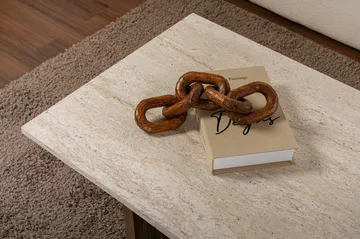 Isami Soffbord 119x40x60 cm - Travertin, Venezia-valnöt - Products - Möbler - Bord & matgrupp - Soffbord