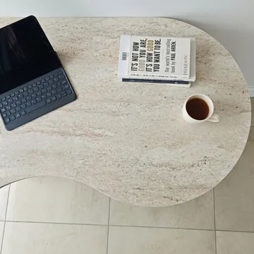 Soryn Skrivbord 120x75x60 cm - Travertine Walnut - Products - Möbler - Bord & matgrupp - Kontorsbord - Datorbord