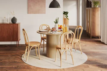 Kopparbo Matbord 106 cm - Ljust vitlaserat ekträ - Products - Möbler - Bord & matgrupp - Matbord & köksbord