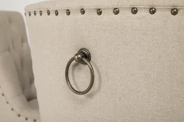 Lyon Matgrupp Ø150 cm Rund med 6 st Viktoria Stolar - Vintage Natur / Vit / Beige - Products - Möbler - Bord & matgrupp - Matgrupp