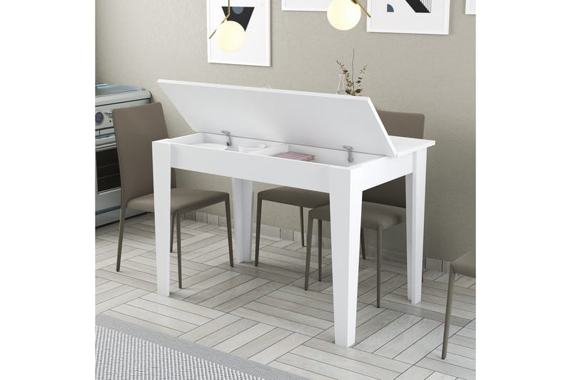 Levents Matbord 110x72 cm Vit - Hanah Home - Products - Möbler - Bord & matgrupp - Matbord & köksbord