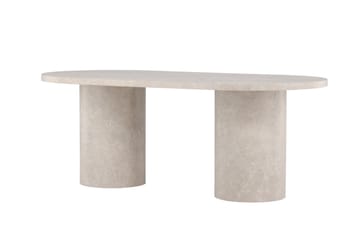 Matbord Peach Narvik Dining Table 100x200 cm - Beige Marblelook / Beige - Products - Möbler - Bord & matgrupp - Matbord & köksbord