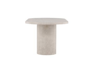 Narvik Dining Table 100x200 cm - Beige Marblelook  / - Beige - Products - Möbler - Bord & matgrupp - Matbord & köksbord