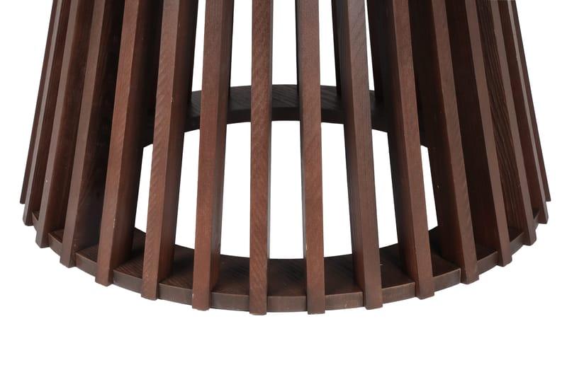 Peyra Soffbord Runt 86 cm Fanér - Valnöt - Products - Möbler - Bord & matgrupp - Soffbord