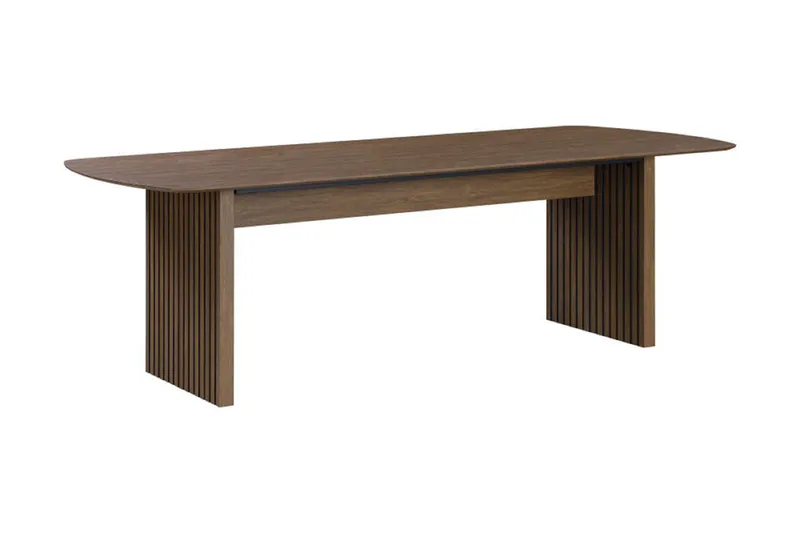 Richeto Matbord 240 cm med 6 Sawako Stolar - Ek - Products - Möbler - Bord & matgrupp - Matgrupp