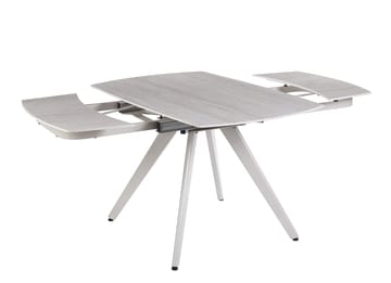 Saturnus matbord förlängningsbart 120 till 180 cm - Beige Travertin - Beige Travertin - Products - Möbler - Bord & matgrupp - Matbord & köksbord