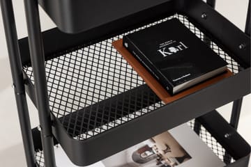 Manaus Drinkvagn 46x34 cm - Svart - Products - Möbler - Bord & matgrupp - Serveringsvagn & serveringsbord - Rullvagn, rullbord & serveringsbord