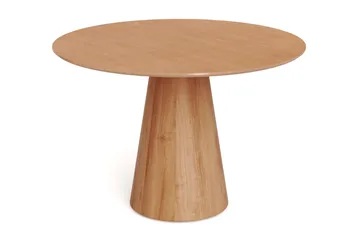 Siena Litet Matbord Runt 110cm Fanér, Ek