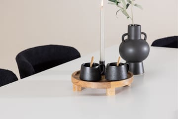 Silar Matgrupp 180 cm Rektangulär med 6 Modesto stolar - Vit/Svart - Products - Möbler - Bord & matgrupp - Matgrupp