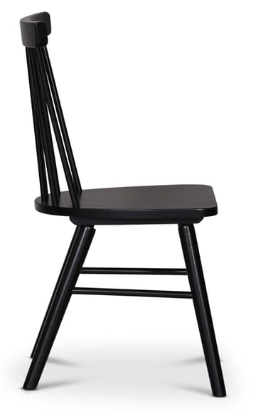Sintorp matgrupp, runt matbord Ø115 cm inkl 4 st Orust pinnstolar - Svart marmor (Laminat) - Svart marmorlaminat - Products - Möbler - Bord & matgrupp - Matgrupp