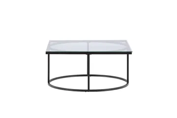Skanör Soffbord 90x90x42 cm - Svart - Products - Möbler - Bord & matgrupp - Soffbord