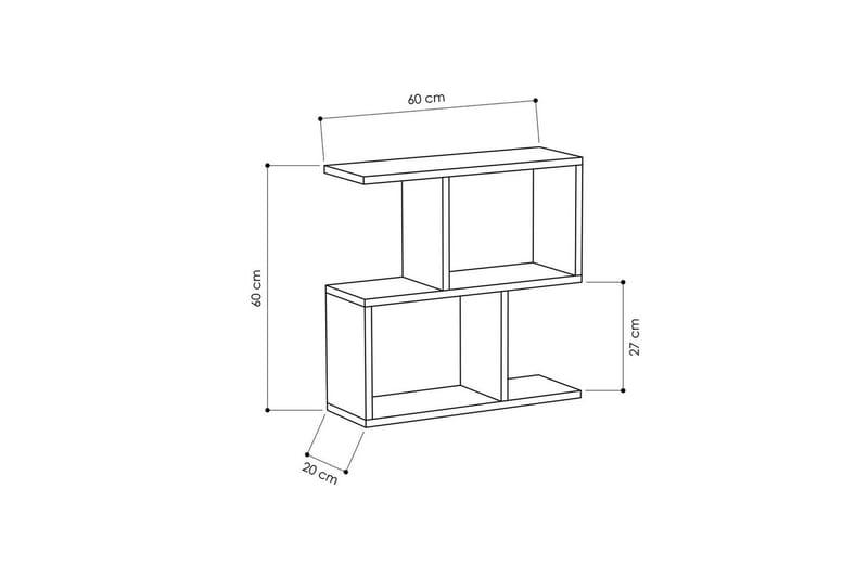 Soffbord Homemania Trä / Svart - Trä / Svart - Products - Möbler - Bord & matgrupp - Soffbord