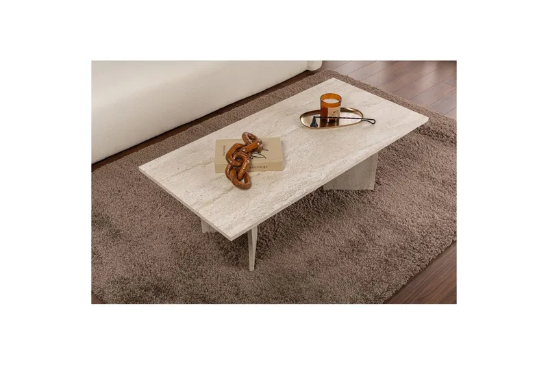 Soffbord Isami Travertin - Travertin - Products - Möbler - Bord & matgrupp - Soffbord
