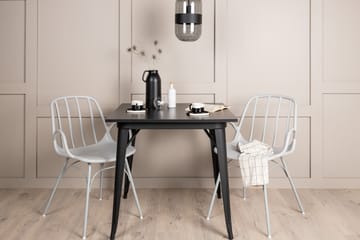 Tempe Matgrupp 80 cm Rektangulär med 2 Dyrön stolar - Svart - Products - Möbler - Bord & matgrupp - Matgrupp