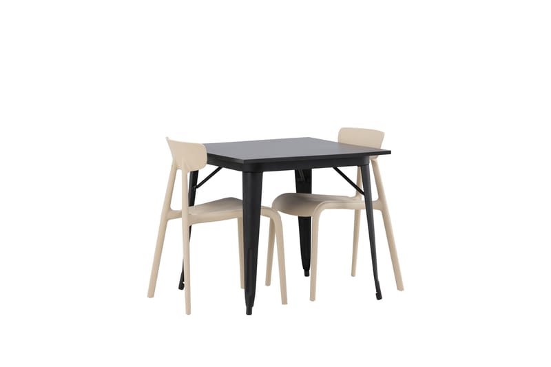 Tempe Matgrupp 80 cm Rektangulär med 2 Ursholmen stolar - Beige - Products - Möbler - Bord & matgrupp - Matgrupp