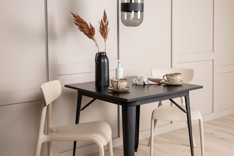 Tempe Matgrupp 80 cm Rektangulär med 2 Ursholmen stolar - Beige - Products - Möbler - Bord & matgrupp - Matgrupp