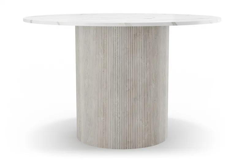 Uppveda Matbord 120 cm Rund - Vit - Products - Möbler - Bord & matgrupp - Matbord & köksbord