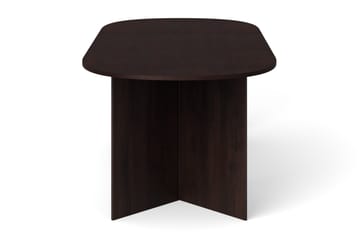 Vera Matbord Oval 220x100 cm Fanér - Rökt ek - Products - Möbler - Bord & matgrupp - Matbord & köksbord