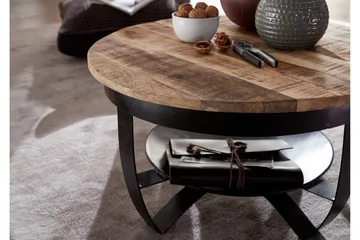 Willowdale Soffbord 60x34 cm med Förvaring Runt - Brun/Svart - Products - Möbler - Bord & matgrupp - Soffbord