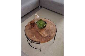 Willowdale Soffbord 62x40 cm Runt - Brun/Svart - Products - Möbler - Bord & matgrupp - Soffbord