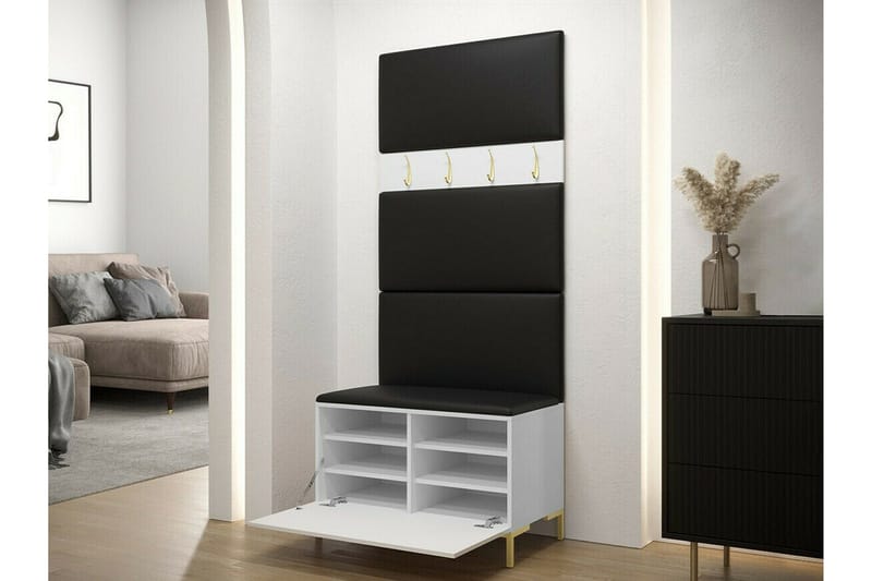 Dunvegan Hallmöbelset 84x46 cm Black - Products - Möbler - Hallmöbler - Möbelset för hall & entre