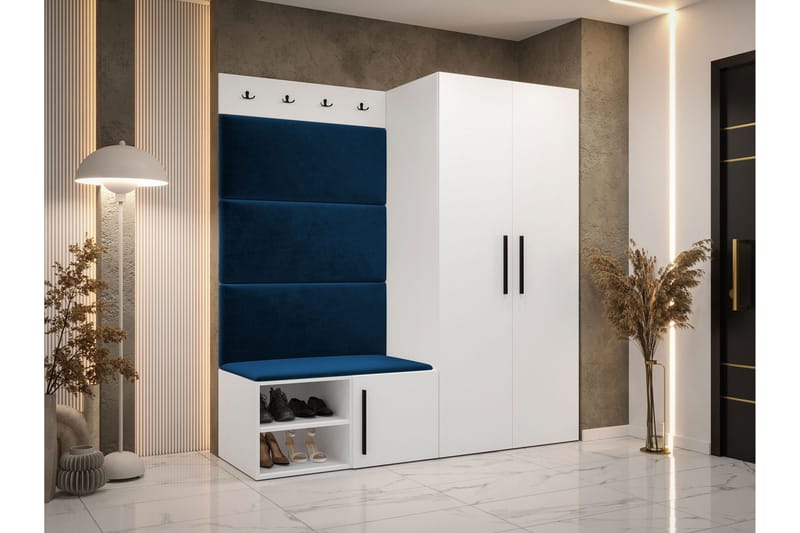 Farosa Hallmöbelset - Vit - Products - Möbler - Hallmöbler - Möbelset för hall & entre