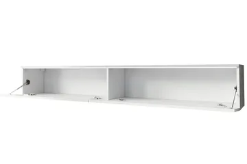 Cuguen Tv-skåp 180 cm Vit LED - Vit - Products - Möbler - TV- & Mediamöbler - TV bänk & mediabänk