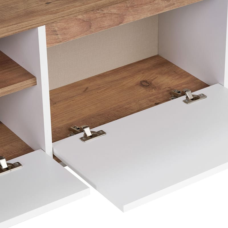 Domar Tv-bänk 160 cm - Atlantic pine, vit - Products - Möbler - TV- & Mediamöbler - TV bänk & mediabänk